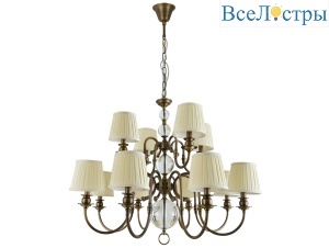 Подвесная люстра Newport California 3112/С black brass без абажуров М0070497