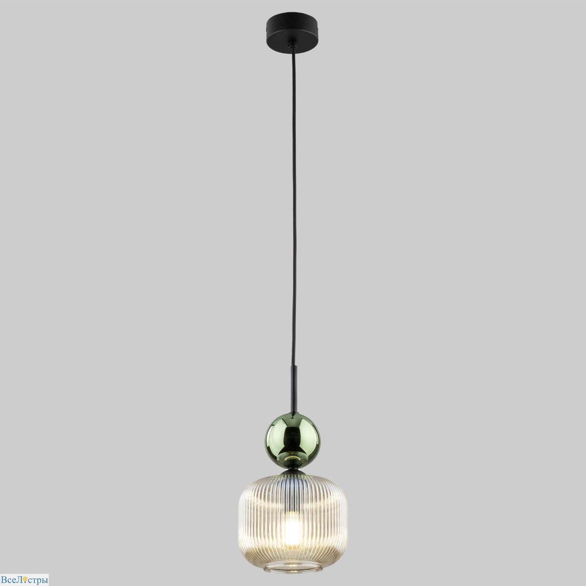 подвесной светильник tk lighting 11144 sophia green cognac a071829