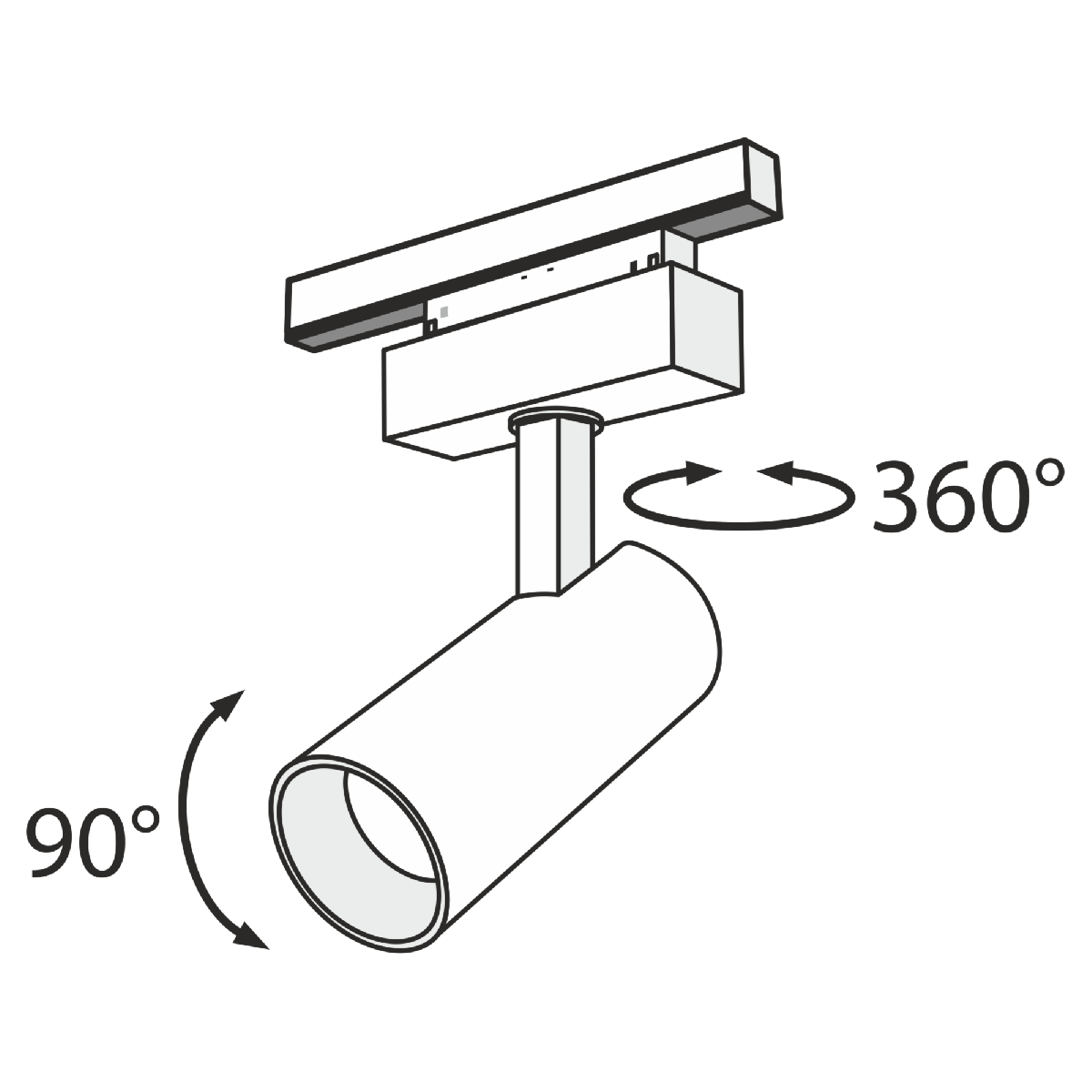 трековый светильник maytoni track lamps tr019-2-15w4k-b