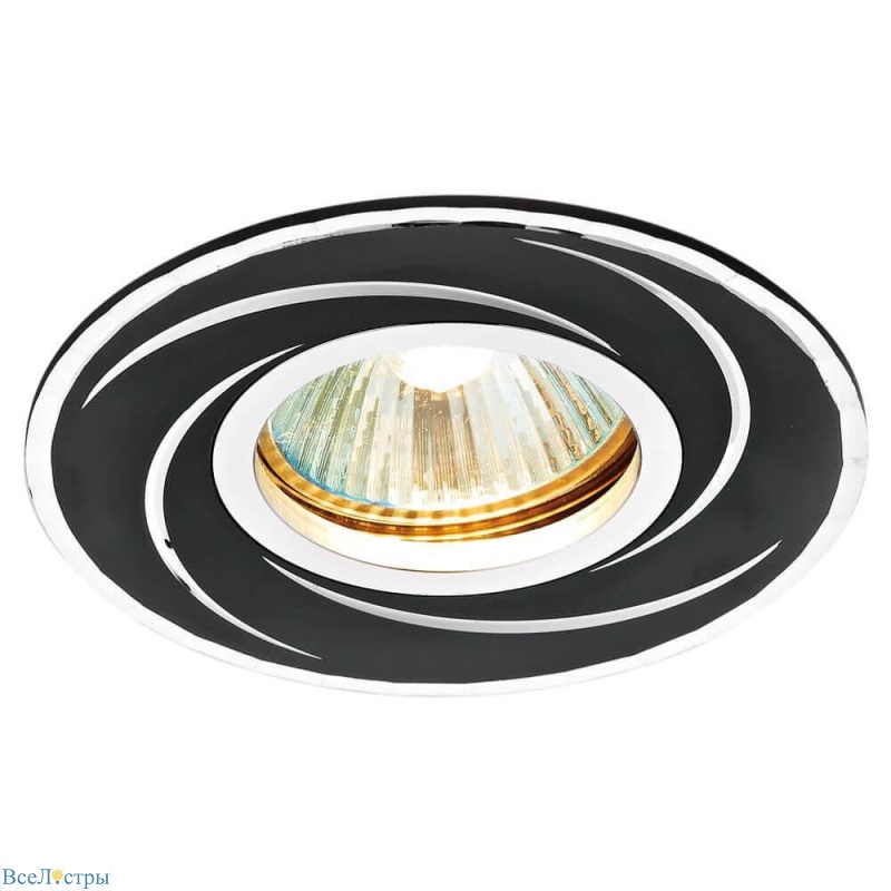 встраиваемый светильник ambrella light classic a506 bk