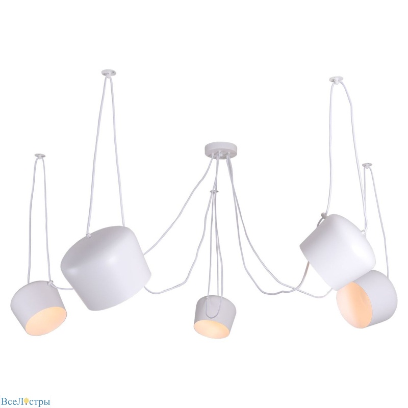 подвесная люстра lussole loft shirley lsp-8175