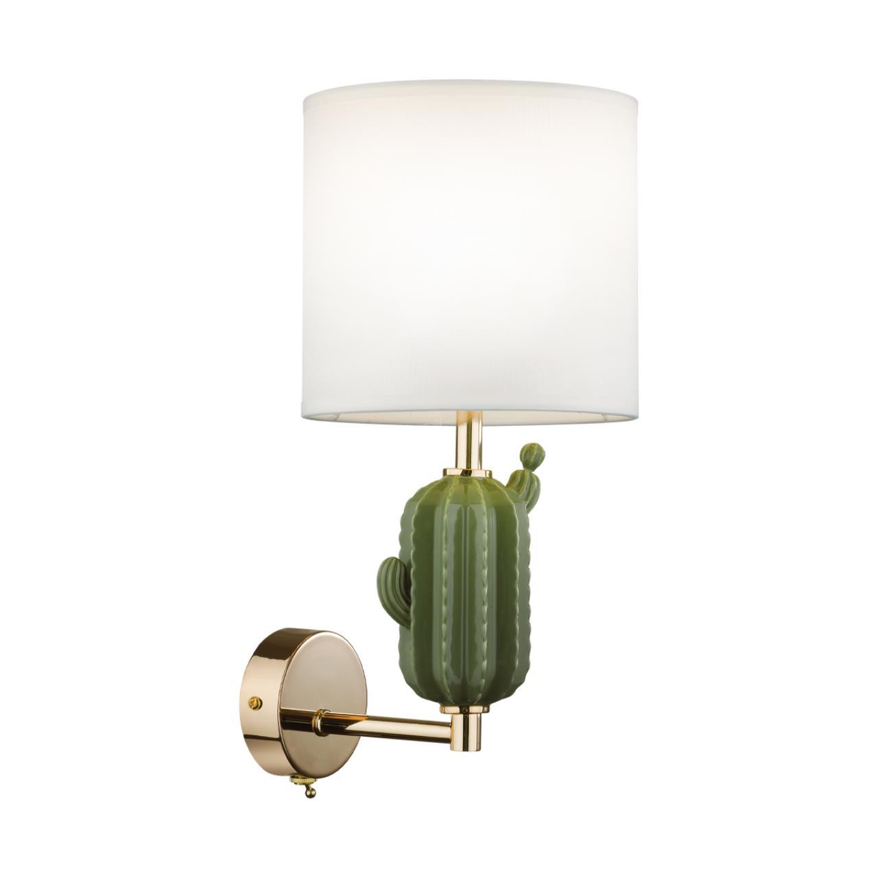 бра odeon light exclusive modern cactus 5425/1w