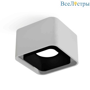 Комплект накладного светильника Ambrella light Techno Spot XS7832002 SWH/SBK белый песок/черный песок (C7832, N7702)