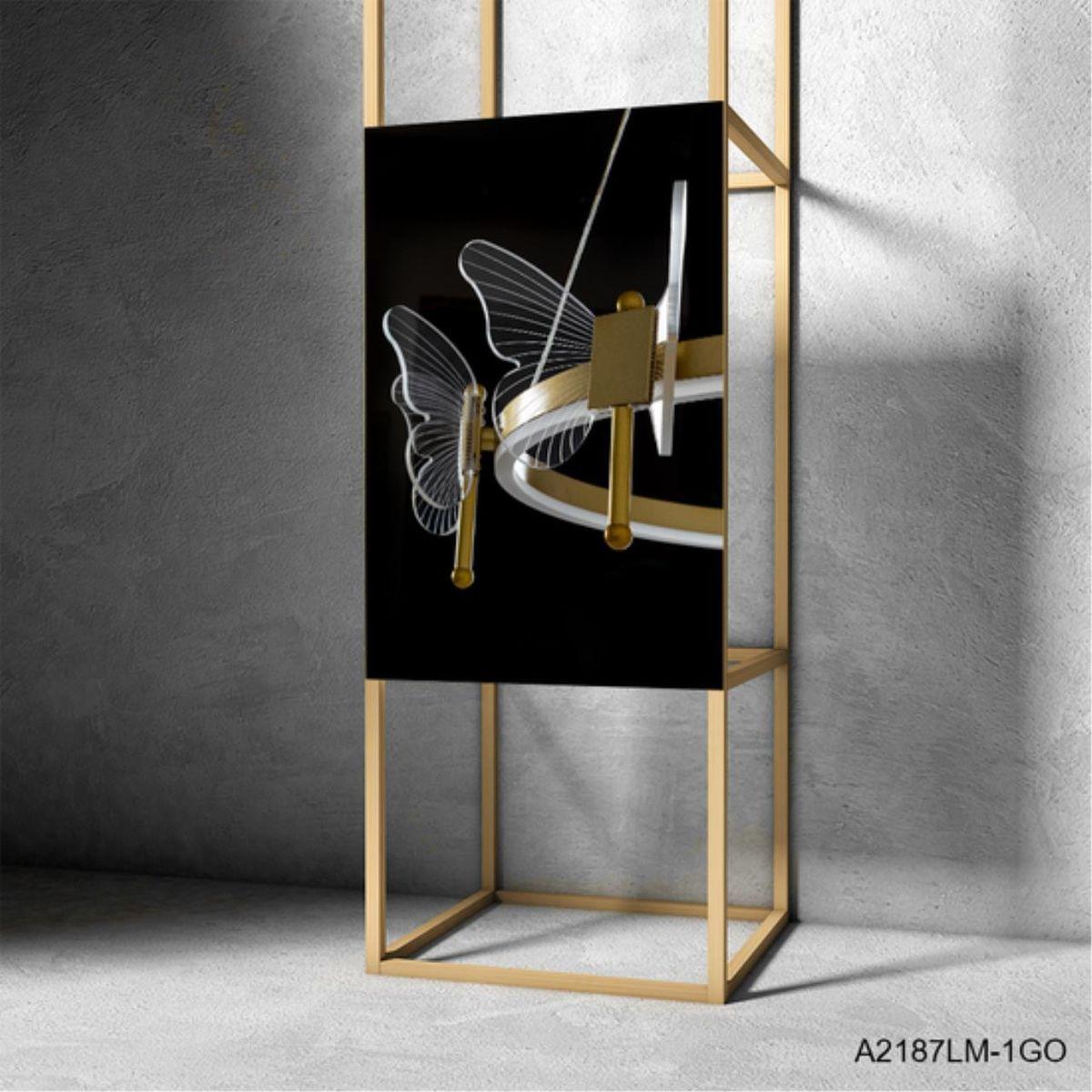 подвесной светодиодный светильник arte lamp darcy a2187lm-1go