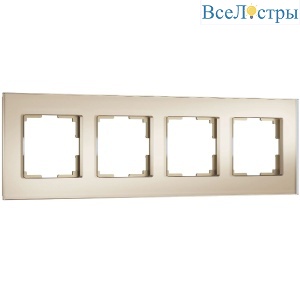 Рамка на 4 поста Werkel Senso W0043111 4690389200502 a064579