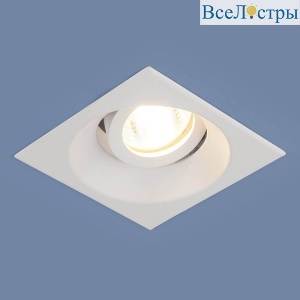 Встраиваемый светильник Elektrostandard 6069 MR16 WH белый a036507