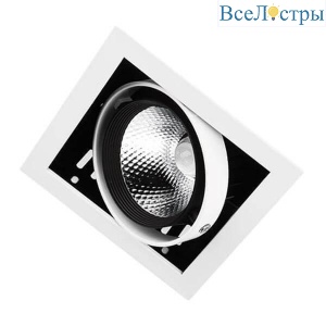 Встраиваемый светодиодный светильник Ambrella light Cardano T811 BK/CH 12W 4200K