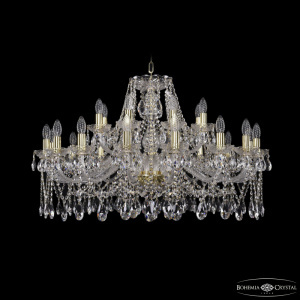 Подвесная люстра Bohemia Ivele Crystal 1413/16+8/360 G