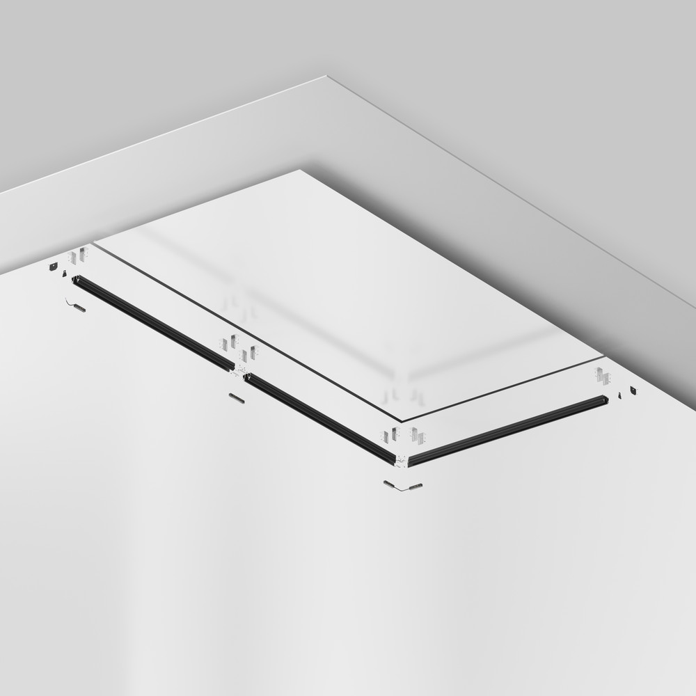 магнитный встраиваемый шинопровод maytoni busbar trunkings exility trx034-sch-423b