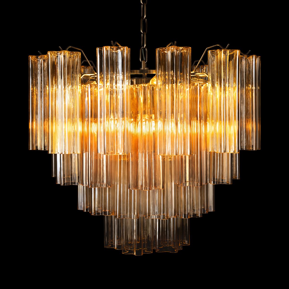 подвесная люстра loft it murano 10580/600 champagne
