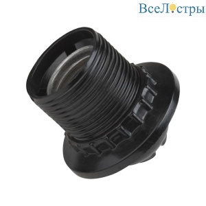 Патрон подвесной с кольцом, карболитовый (11022) Uniel ULH-03-E27R-Bakelite
