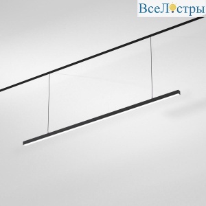 Подвесной трековый светодиодный светильник Elektrostandard Slim Magnetic Milo 85106/01 40W 4000K черный a064803