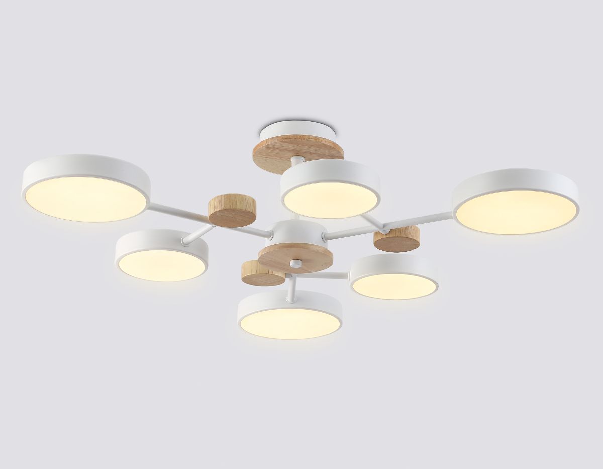 люстра на штанге ambrella light linetech comfort fl4861