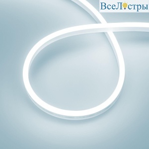 Гибкий неон Arligh 10W/m 120LED/m 2835SMD белый 5M AURORA-PS-A120-12x6mm 24V White6000 036673