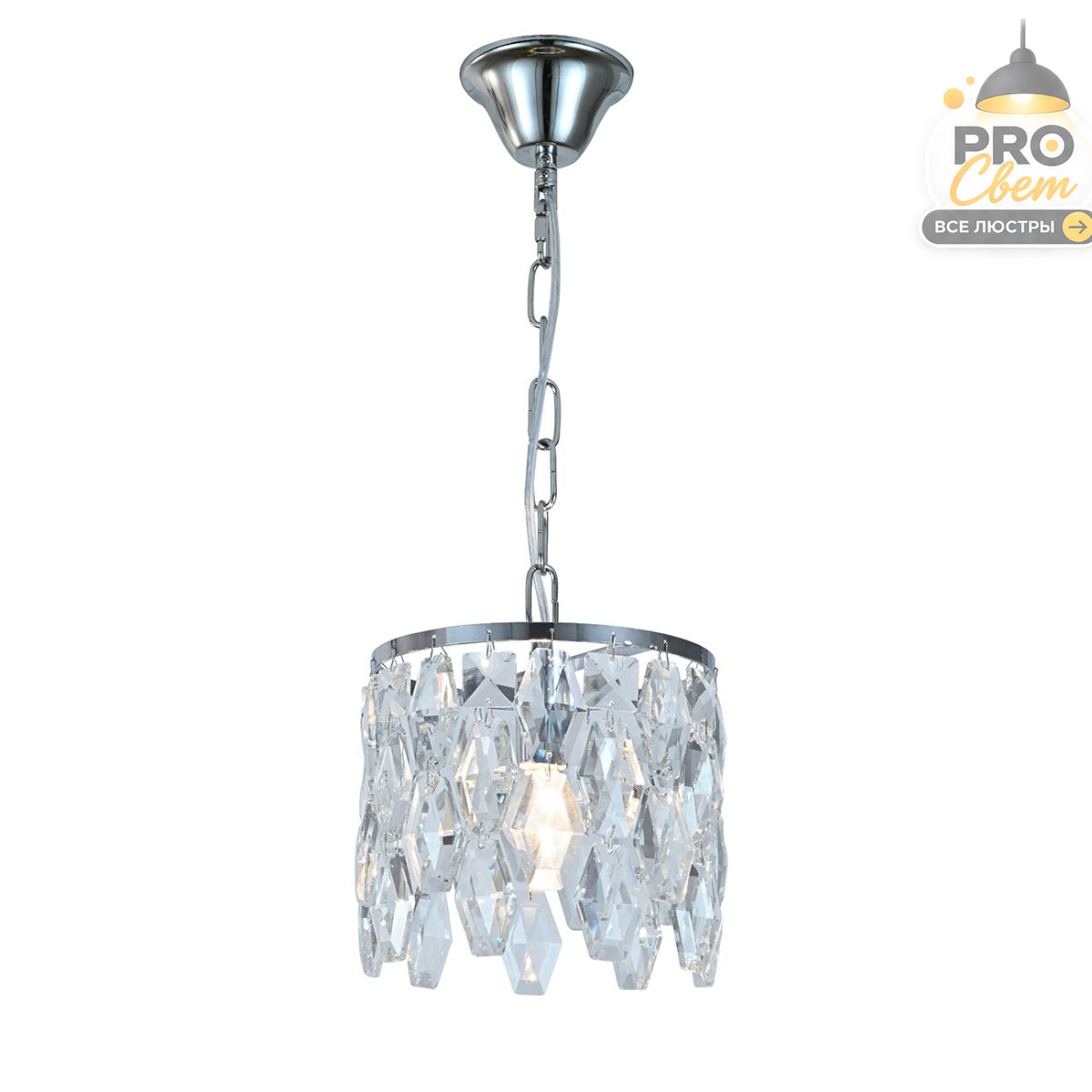 подвесной светильник escada luxora 140018/1p chrome es0000083