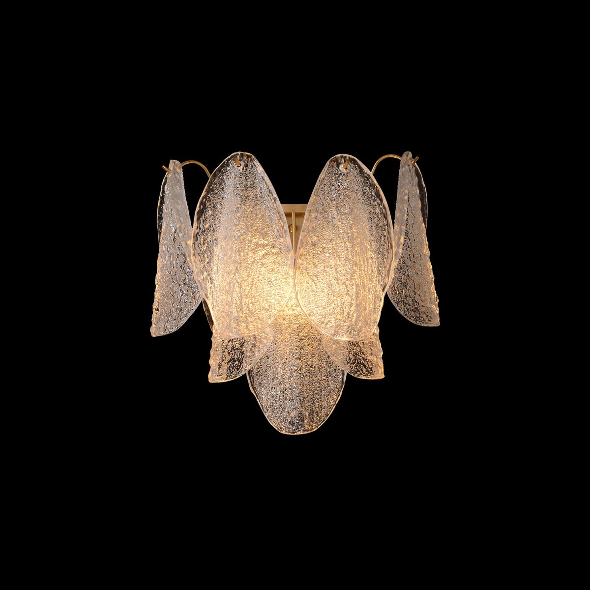 настенный светильник crystal lux emilia ap2 brass