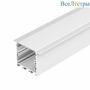 Профиль Arlight LINIA49-F-M-2500 WHITE (Алюминий) 059365