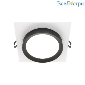 Встраиваемый светильник Maytoni Hoop DL086-GX53-SQ-WB