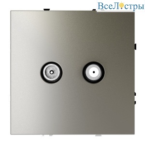 Розетка телевизионная Voltum S70 VLS060404