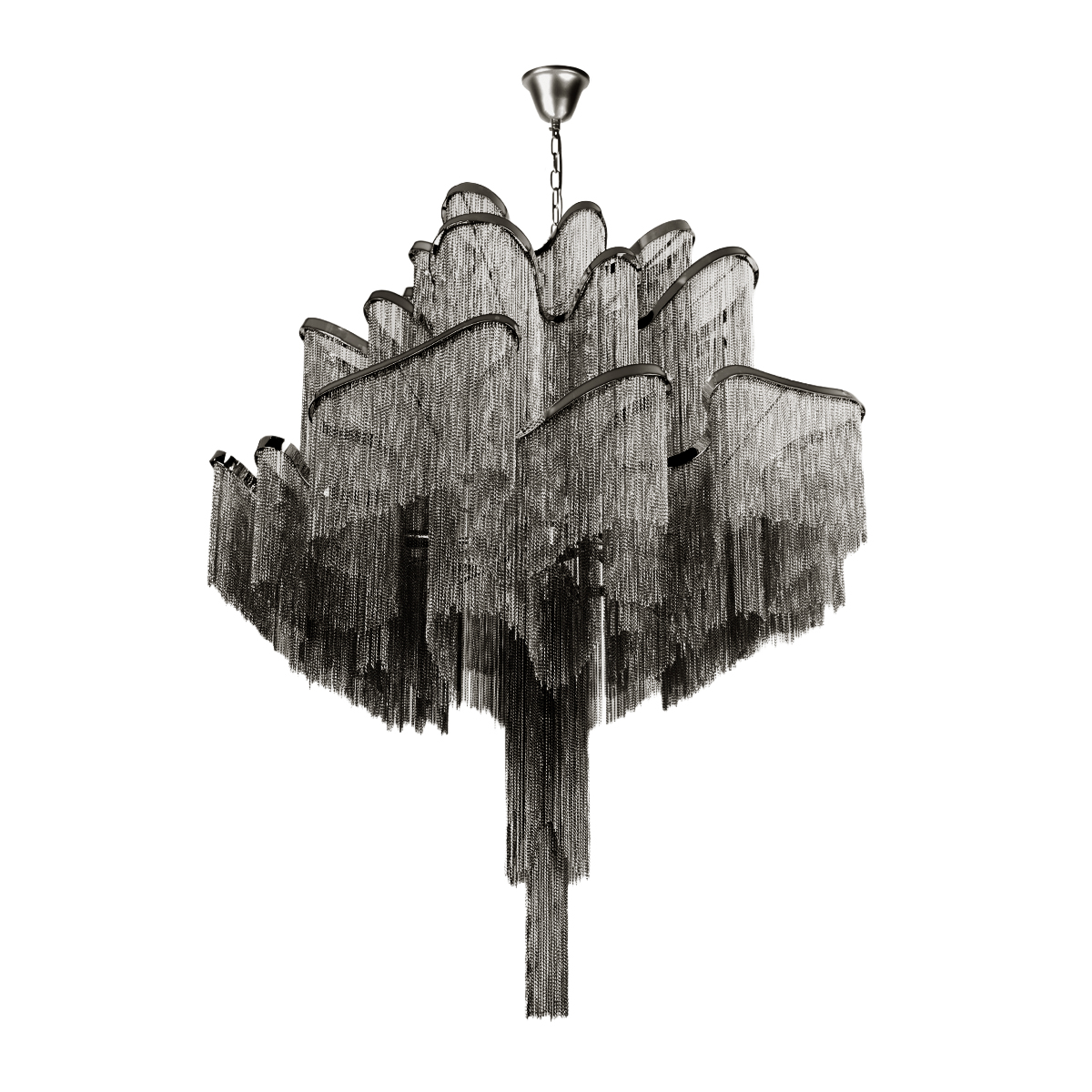 подвесная люстра loft it stream 10208/800 gunmetal