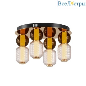 Потолочная светодиодная люстра Maytoni Drop MOD273CL-L60G3K