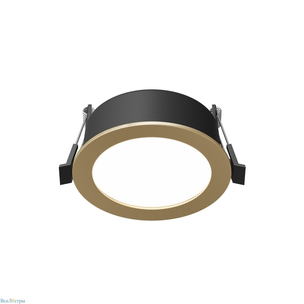 встраиваемый светильник maytoni technical downlight orb dl130-gx53-mg
