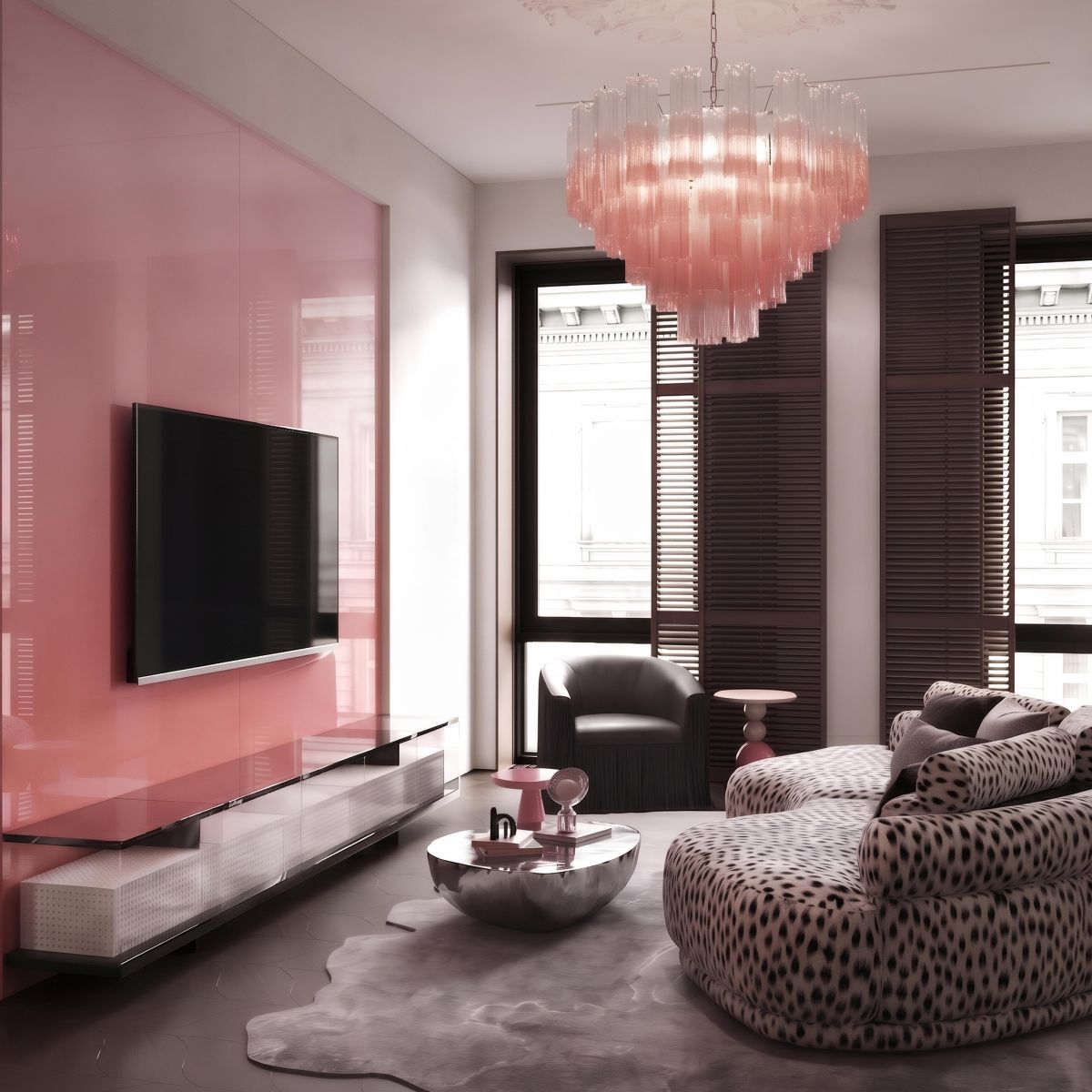 подвесные светильники loft it murano 10580/800 clear pink