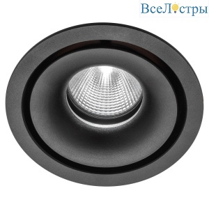 Встраиваемый светильник AM Group AM291 15W BK 3000K