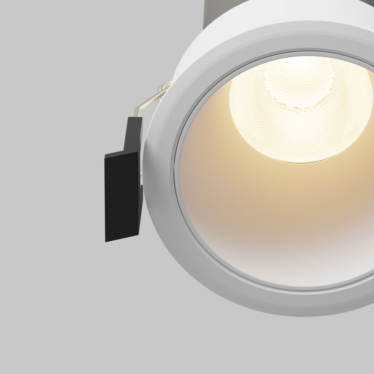 встраиваемый светильник maytoni technical dip dl116-10w-3k-w