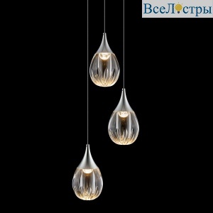Подвесной светильник Delight Collection Stilla MD24001004-3A chrome/clear