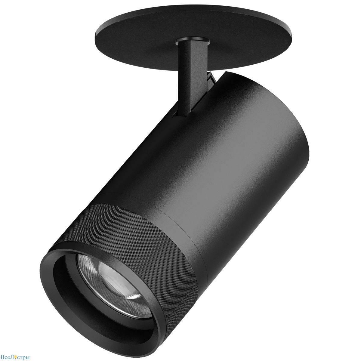 встраиваемый светильник 20-55g с адаптером lightstar canno pro c4407rs