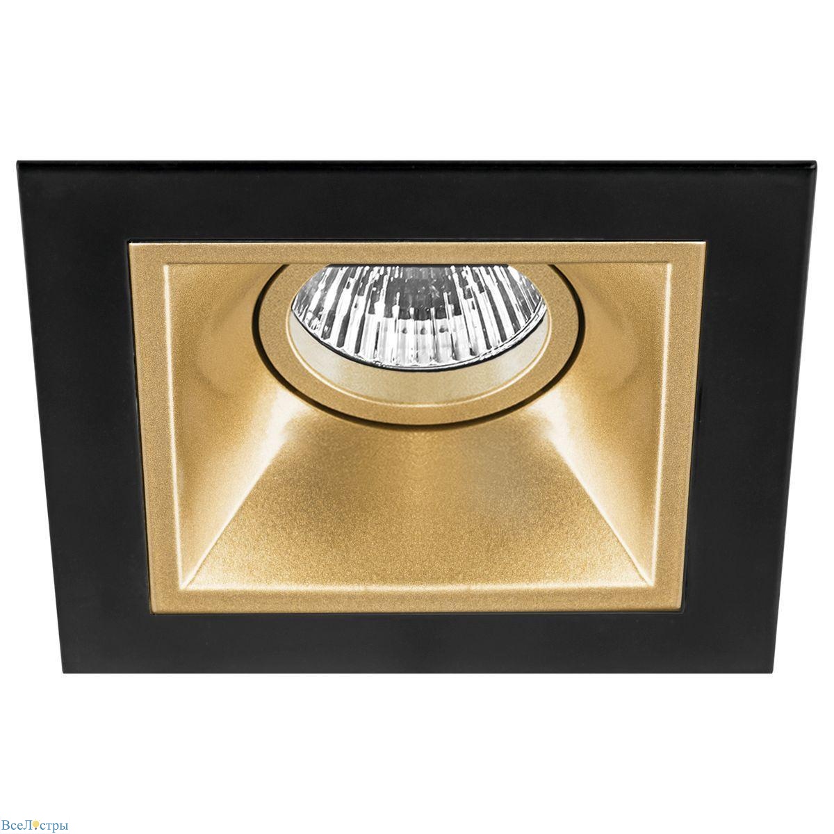 встраиваемый светильник lightstar domino quadro (214517+214503) d51703