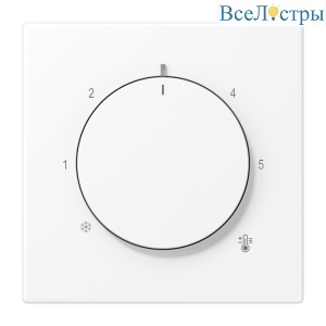 Накладка JUNG для термостата LS1749BFWWM