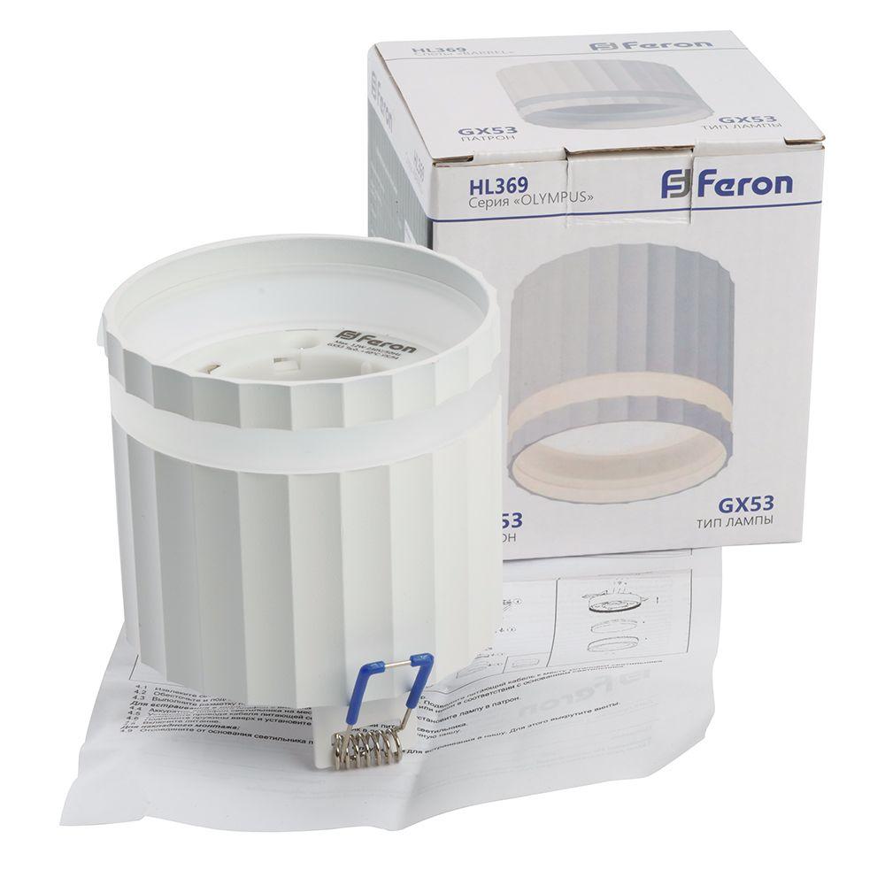 потолочный светильник feron olympus hl369 48679