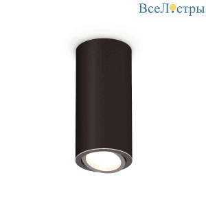 Комплект накладного светильника Ambrella light Techno Spot XS7443003 SBK/PSL черный песок/серебро полированное (C7443, N7003)
