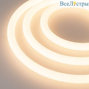Светодиодная лента герметичная Arlight MOONLIGHT-TOP-A336-D18mm 24V Warm2700 360deg 14.4 W/m, IP65, 2835, 5m, wire x1 038760
