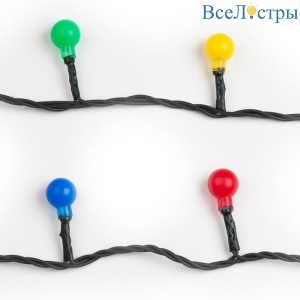 Светодиодная гирлянда (07929) Uniel 220V разноцветный ULD-S0800-100/DGA MULTI IP20 COLORBALLS