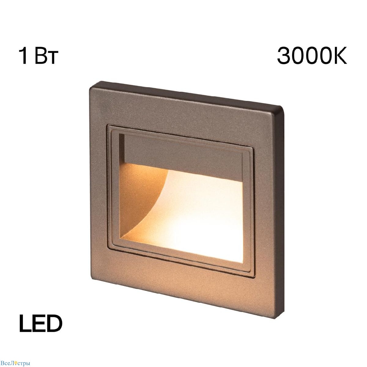 подсветка для лестниц и ступеней citilux skally cld005k1