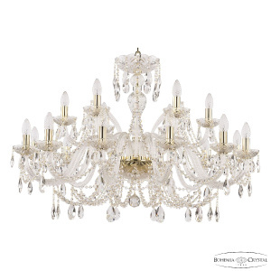 Подвесная люстра Bohemia Ivele Crystal 105/12+6/360 G