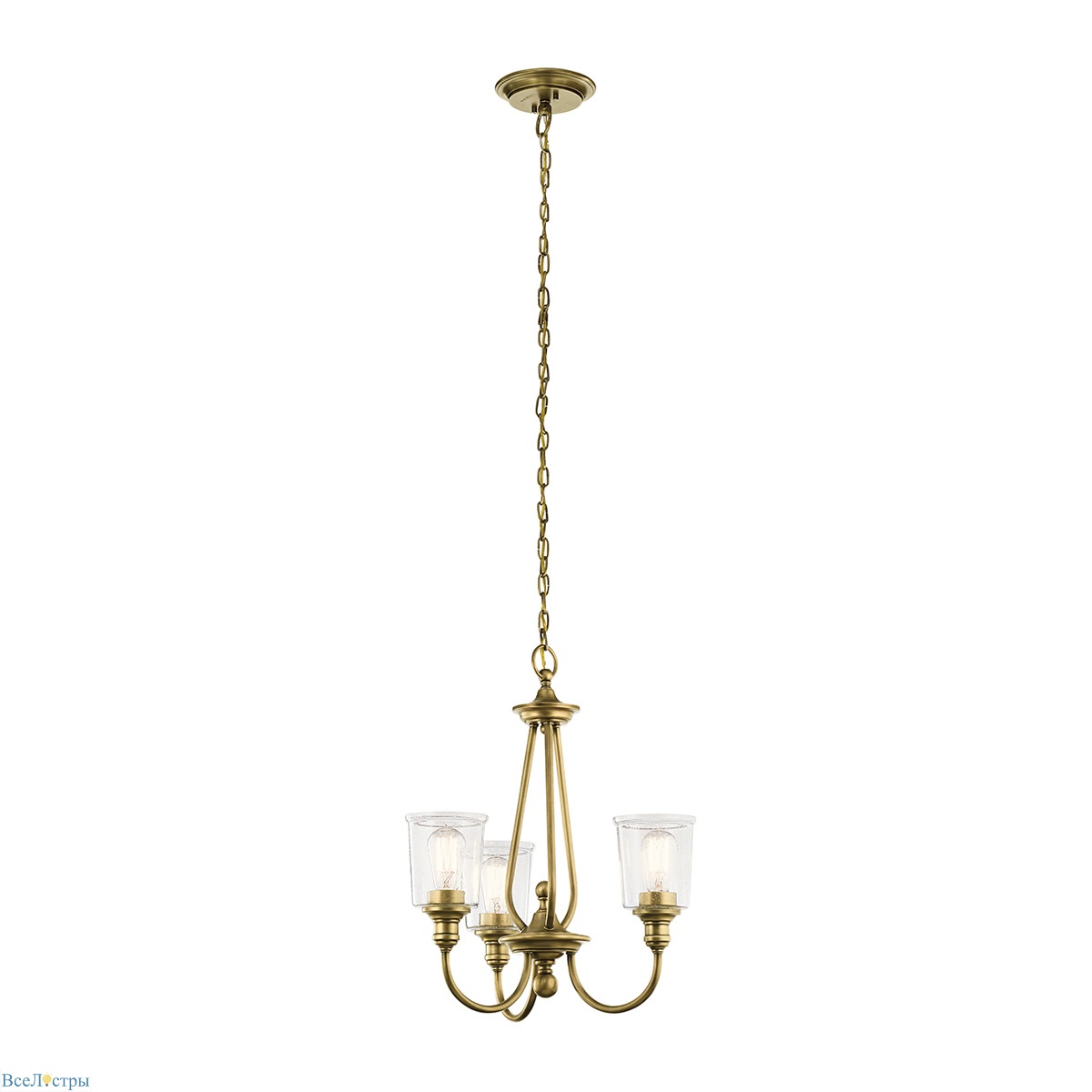 подвесная люстра kichler waverly kl-waverly3-nbr
