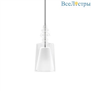 Подвесной светильник Karman Alibaglass Transparent SE316BT INT + SR001AB INT