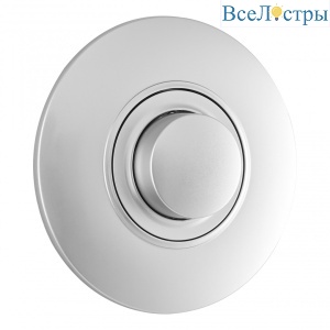 Диммер круглый с рамкой Arte Milano SET08-1-48-1 silver