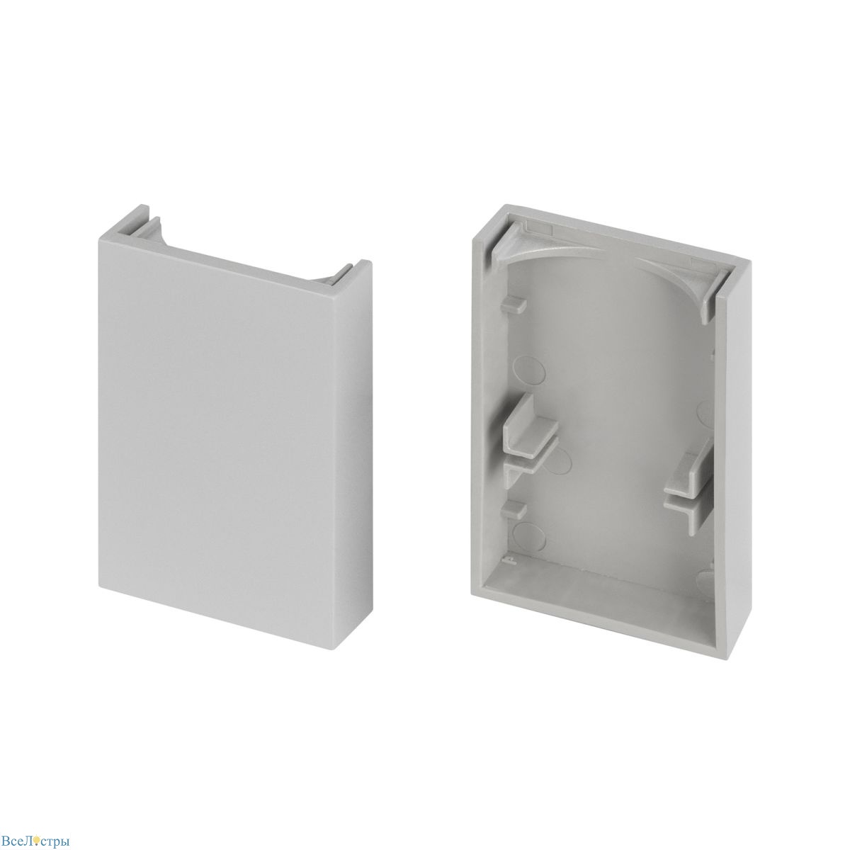 заглушка arlight line-3560-bent-side глухая (пластик) 062981