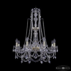 Подвесная люстра Bohemia Ivele Crystal 1411/8/240/XL-83 G