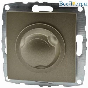 Диммер поворотный Mono Electric Despina/ Larissa бронза 500-002305-134