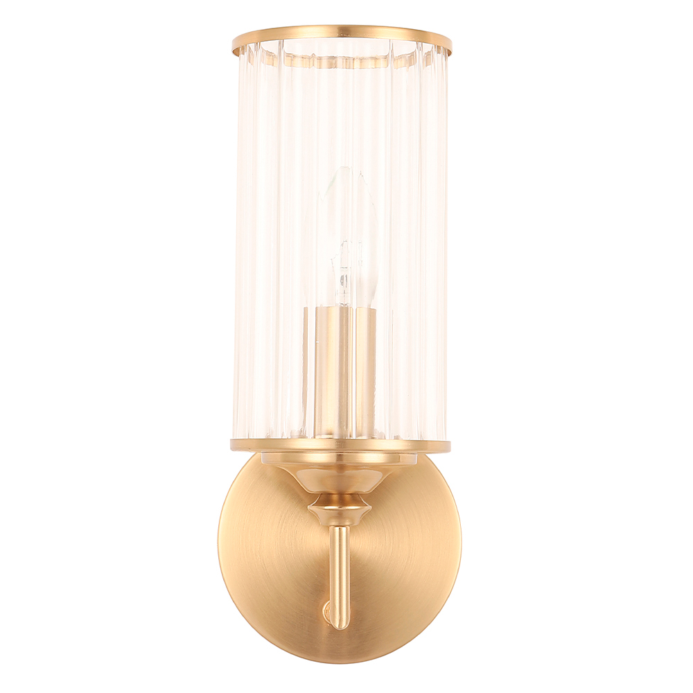 бра crystal lux gloria ap1 brass