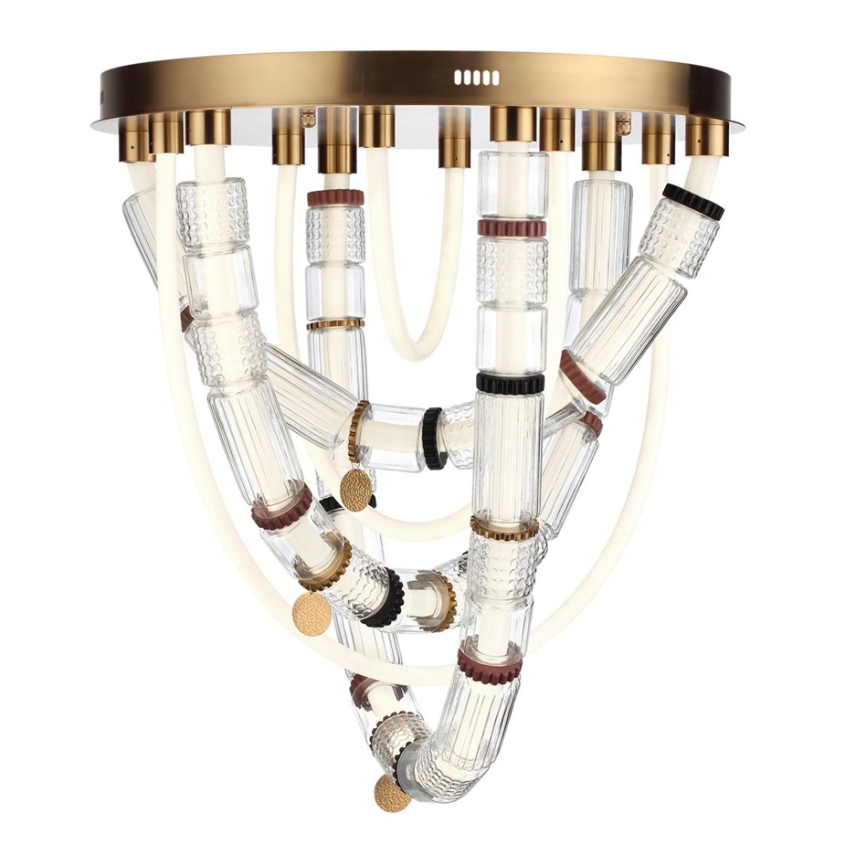 потолочная люстра odeon light l-vision collier 5455/80cl