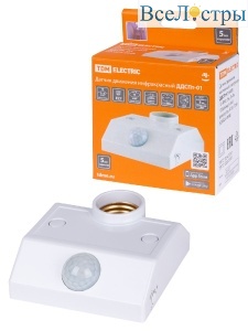 Датчик движения инфракрасный TDM Electric ДДСПт-01 SQ0324-0048