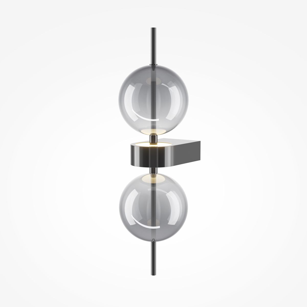 бра maytoni double moon mod478wl-l8b3k