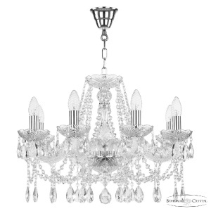 Подвесная люстра Bohemia Ivele Crystal 107/8/200 Ni